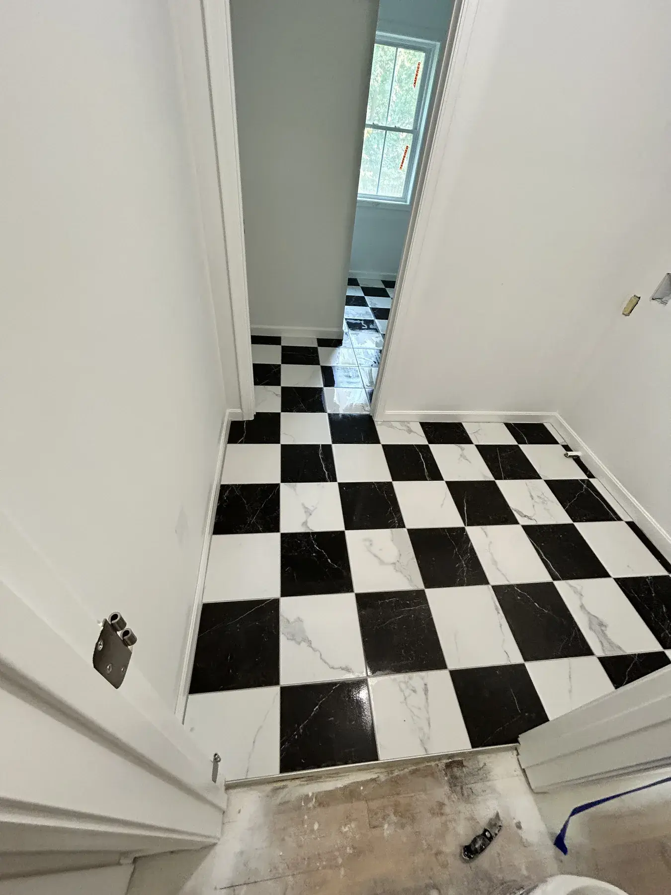 Patterned Floor completed by ARA Flooring