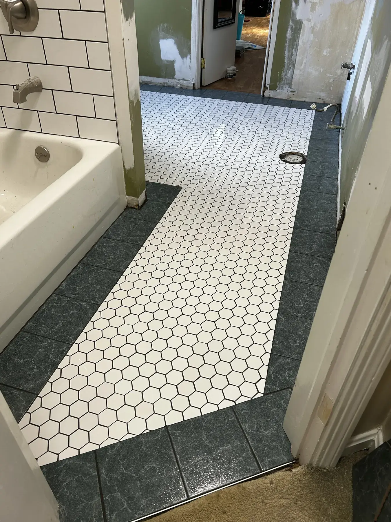 Large-Format Tile completed by ARA Flooring