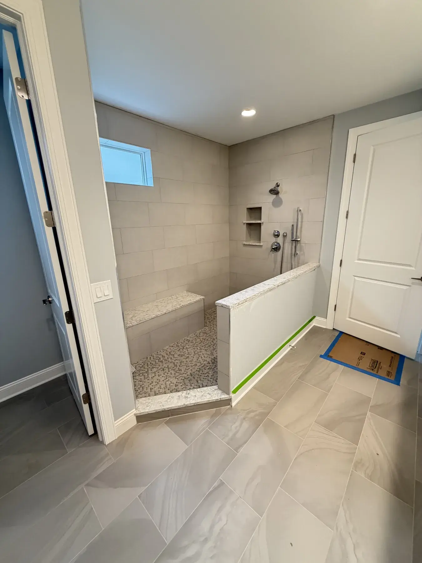 Tile Installation completed by ARA Flooring
